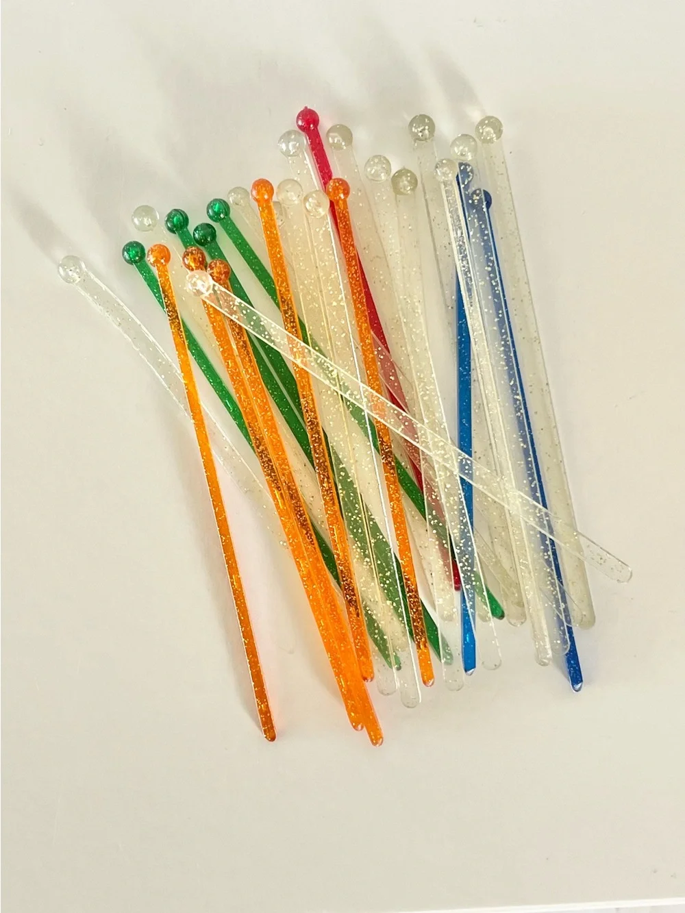 Vtg MCM Swizzle Stick Lot: Dallas Ports O’ Call Tiki, Harrah’s Zoo Crocodile Set